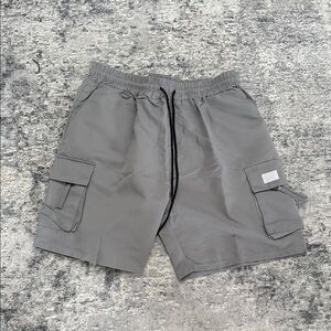 Gray Cargo Men Shorts NWOT